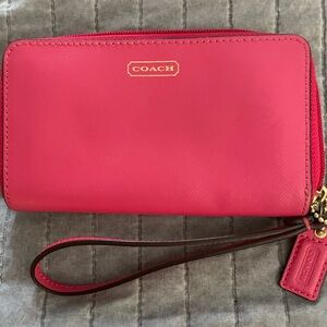 Coach wristlet/wallets